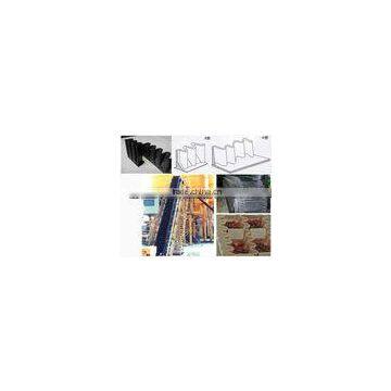 corrugated sidewall rubber belts