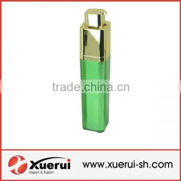 square cosmetic airless pump bottle