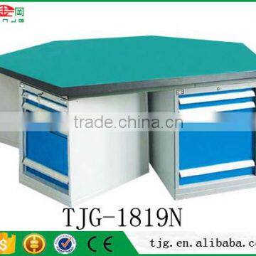 Steel Heavy Duty Workbench Order Online,TJG-1819N Drawer Workbench