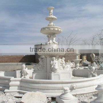 Waterfall Stone Fountain with Customized Design and Dimension