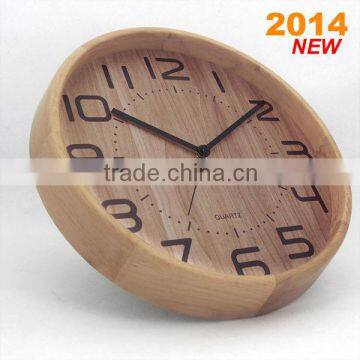 2014 wall decoration customized wall clock (12W40LY-S120)