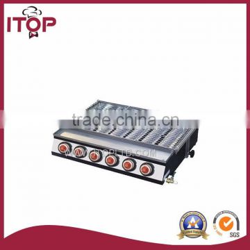 strong stainless steel Gas Primer Grill machine