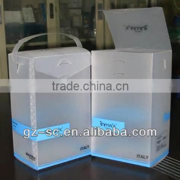 Pure White PVC Packaging Box Design