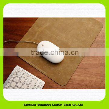 15010 Top Quality Single Mouse Mat in Leather OEM Leather Mouse Pad