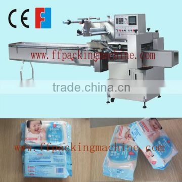 good quality horizontal packing machine for wet wipes