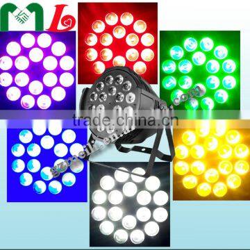 18x10w rgbw waterproof led par can lights par light for party stage