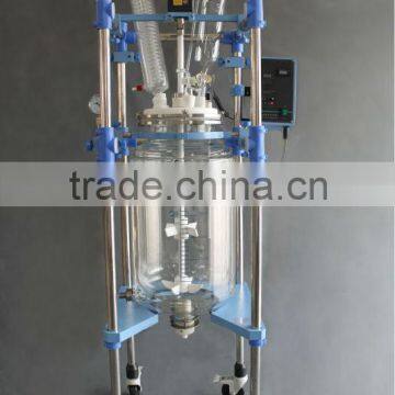 JR-S50 50L Jacketed Glass Reactor with Borosilicate Glass 3.3, EX Proof