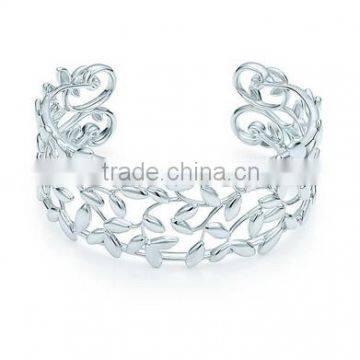 Stainless Steel Newest Style for Olive Leaf Design Bracelet photo-4