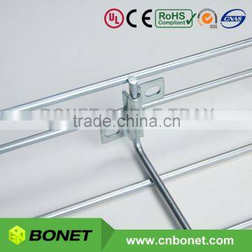 Wire Mesh Cable Tray Cross Clip for Wall, Machine and Floor Mounting photo-3