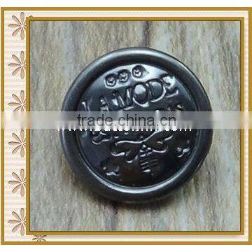 Factory wholesale zinc alloy metal button
