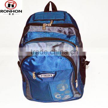 22L polyester sport school bag with comfort padding