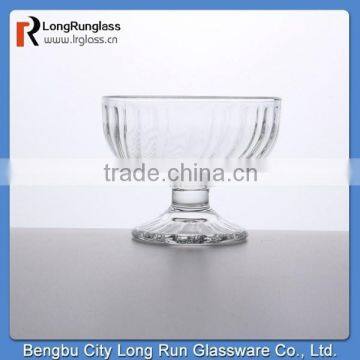 LongRun 2015 recommend 200ml grace elegant barware Ice Cream dessert Glass bowl manufacture