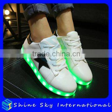 Newest Top Sell US Flag Design Led Shoes US Sneaker