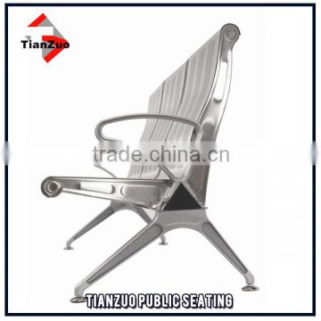 Expensive and Durable 304 stainless steel waiting row chairs