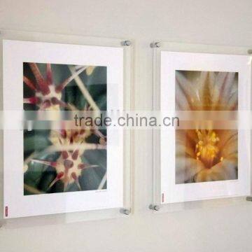 SGS certification New wall mounted acrylic photo frame