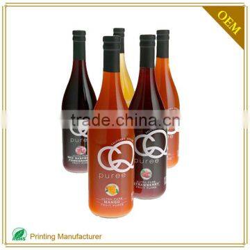 Plastic PET Bottle Transparent Label Material For Beverage Wine photo-2