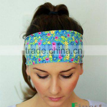 Falling Flowers Print Sports Headband