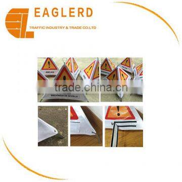 Portable Vehicle Reflective Triangle sign