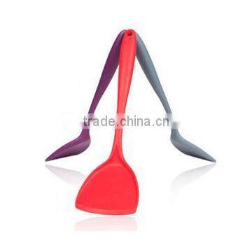 Cake Decorating Spatulas, Baking Spatula, Silicone Spatula with Nylon Handle