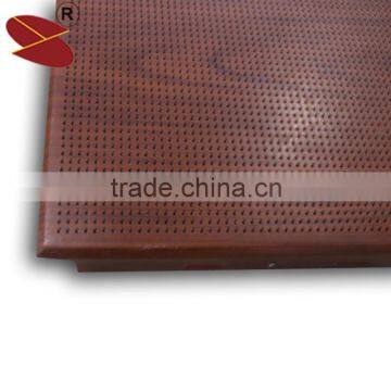 Perforated metal aluminum styrofoam ceiling tiles