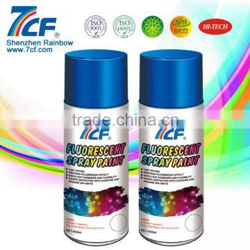 High Quality Multi-color Shenzhen Rainbow Fine Chemical 7CF Plastic Spray Paint Waterproof