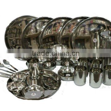 Stainless Steel Dinner Set