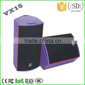 Hot Sale DJ sound system KTV speaker Pro audio speaker VX15