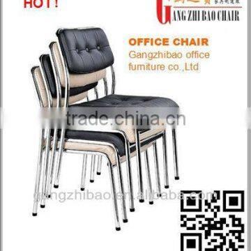 Stackable cheap reception office chair student study training office chair with metal frame AH-20