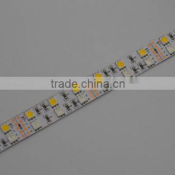 Double Row 5050 rgbw rgb 4 color led strip High Quality RGBW 120Leds