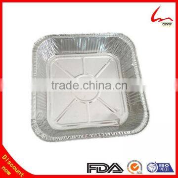 Square Hard Eco-friendly Aluminum Foil Cake Boxes photo-2