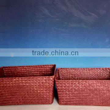 Welcome custom Weaving products Weaving storage box Weaving storage plate Weaving basket