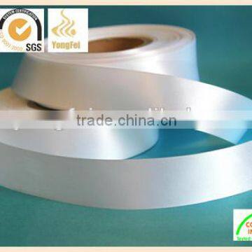 Polyester Taffate Label Tape hot stamping ribbon for clothing label