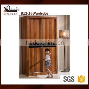 Acrylic Wardrobe with Siding Door Wardrobe Showcase