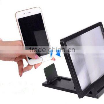 3D mobile phone screen magnifier / Enlarge Stand Cellphone Magnifier