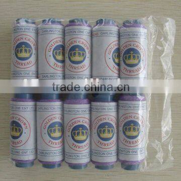 30/2 3.5gram/plastic tube 100% polyester sewing thread