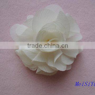 New arrival handmade decorative chiffon flower