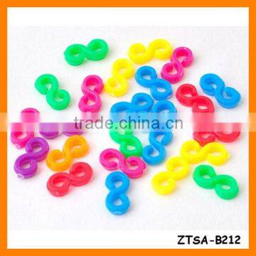 2014 Mix Color Wholesale S Clips For Loom Rubber Bands Bracelet ZTSA-B212