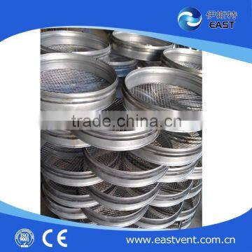 End cap for air duct/ventilation