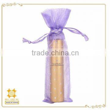 Purple romantic exquisite satin cosmetic packaging bag