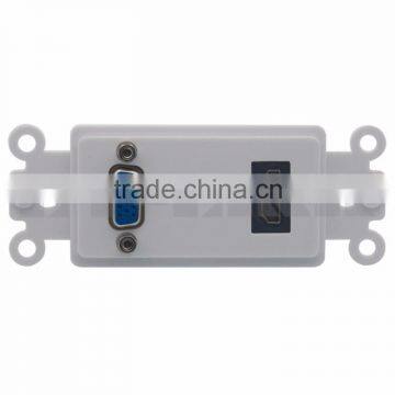 HDMI, VGA female to female Inner face plate wall plate