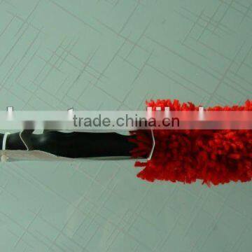 Two function car interior duster and wheel brush