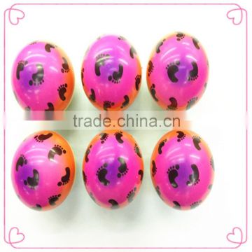 100mm Imprinted round PU plain stress ball