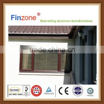 Economic latest high-end aluminum wooden window