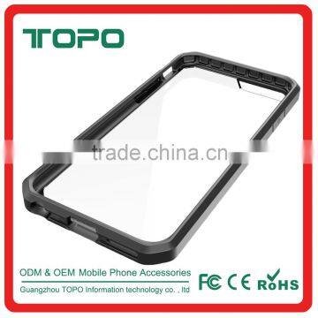Shockproof For Apple iPhone 6 6s plus Case Protective Transparent Slim TPU Bumper Acrylic PC Anti-Scratch Phone Back Cover Case