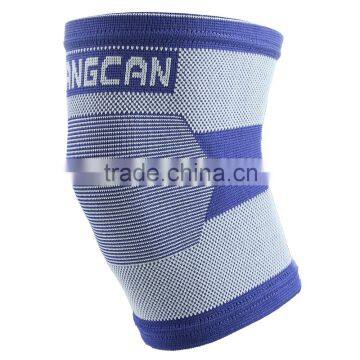 Sports Knitting Kneepad with Contrast Color, OEM Orders are OK