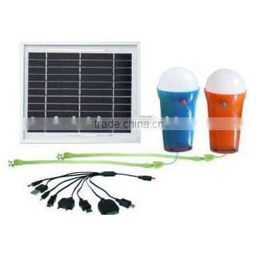 HOT portable solar lighting kit series portable solar light tower 3w