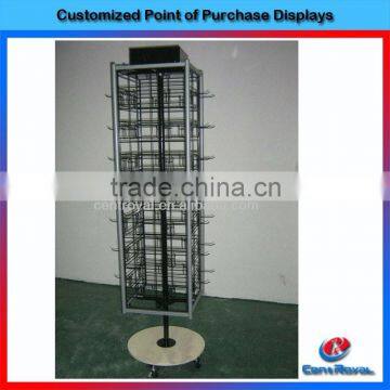 Fashion Design rotating stand cell phone accessory display stand