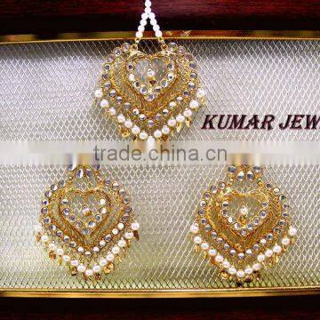 Bridal Wear Tikka Earrings