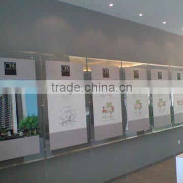 Acrylic Poster Frame Cable & Rod