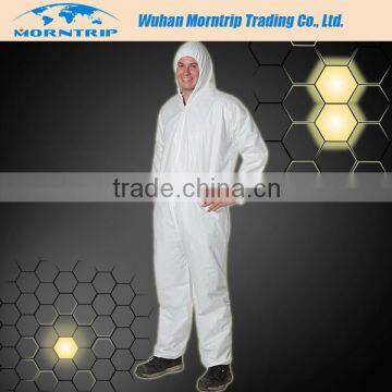 Impervious Sms Disposable Working Coverall With Hood